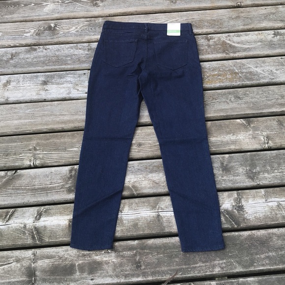 NWT Dark wash Old Navy Super Skinny Mid Rise 8 - Picture 6 of 6